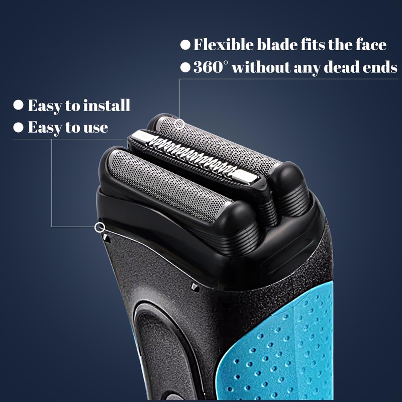 Shaver Replacement Head Compatible with All Braun Series 3 Shaver,
