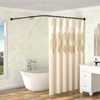Yampos L Shaped Corner Shower Curtain Rod, 24" - 53"