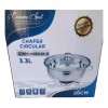 cuisine 2 Chafer Bufetera Calentadores De Comida Para Bufet Redonda