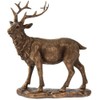 Bronzed Stag Resin Bronze Effect Deer Ornament