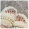 Domiya F-064 Nail Tips for Feet, Set of 24, Foot