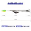 5 Arms SEASHARK Alabama Umbrella Rig with 4 Blade for
