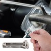 3pcs Compact Multitool Mini Wrench, Zinc Alloy Compact Multifunctional Silver