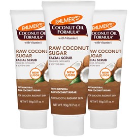 Palmer's Coconut Oil Formula Coconut Sugar Facial Scrub 3.17 oz. (Pack of 3)
