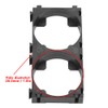 50pcs Double Cell 26650 Lithium Battery Bracket 56.5*29*8.7mm Battery Pack