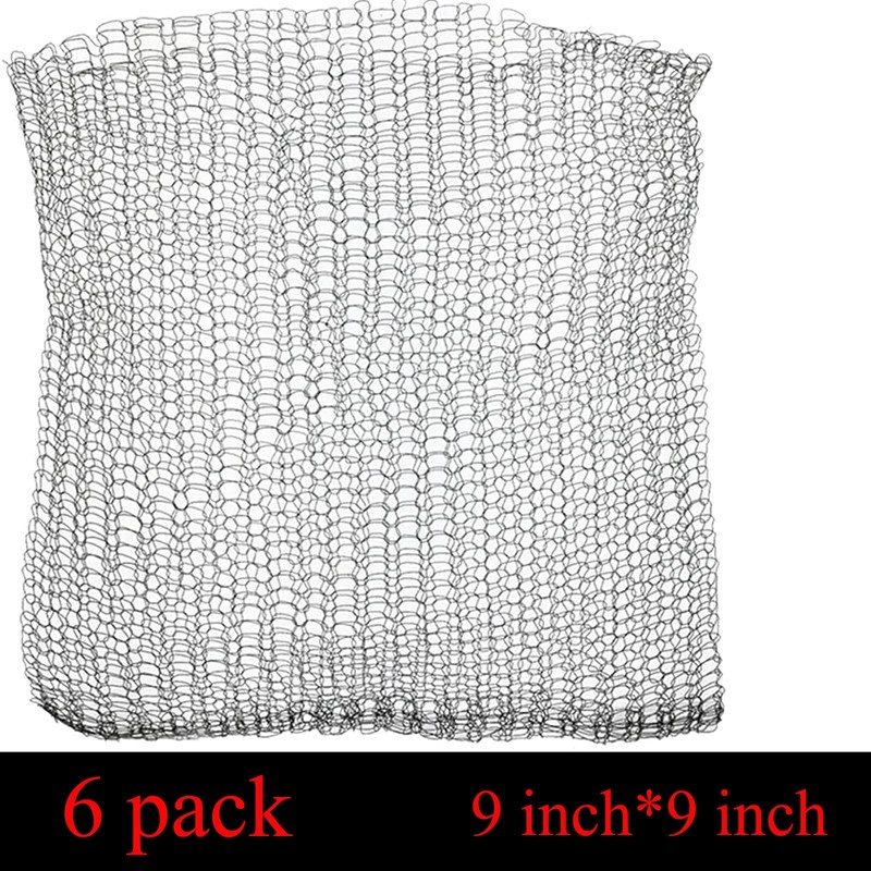Plant Root Guard Baskets - 6 Pcs Stainless Steel Wire