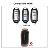 T-carbon Key Fob Cover with Keychain fits Infiniti QX60 2023;Real