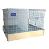 Rabbit Carrier/Transport Cage - 2 Hole (14x16x12)