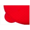 Luciano Housewares Multifunctional Frying Pan Silicone Splatter Screen, Red, Large