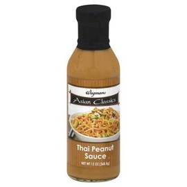 Wgmns Asian Classics Thai Peanut Sauce , 13 Oz ( PAK of 2 ) by Wegmans