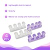 SUNFATT Toe Separators for Pedicure,Toe Spacer,Toe Separators use for Separation