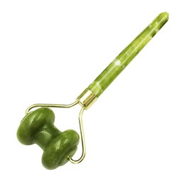 Ipetboom Dual-head Face Massager Roller Jade Tool Portable Facial Care Massager