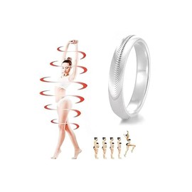 Lymphatic Magtherapy Cats Eye Ring For Men Women, Lymph Detox Drainage Titanium Ion Therapy Calmi Rings Finger Jewelry Gift (Silver7)