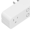 Power Strip WiFi BLE Remote Control Dual Sockets Receptacle 10A