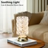 Night Light-Luxury Crystal Vase Lamp,Ambient Lighting,Touch lamp,60H Battery Life, Perfect
