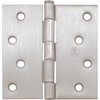 Stone Harbor Hardware 4" Door Hinges, Square Corner, Satin Nickel,