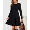 Kranda Fall Dresses for Women 2025 Winter Long Sleeve Round