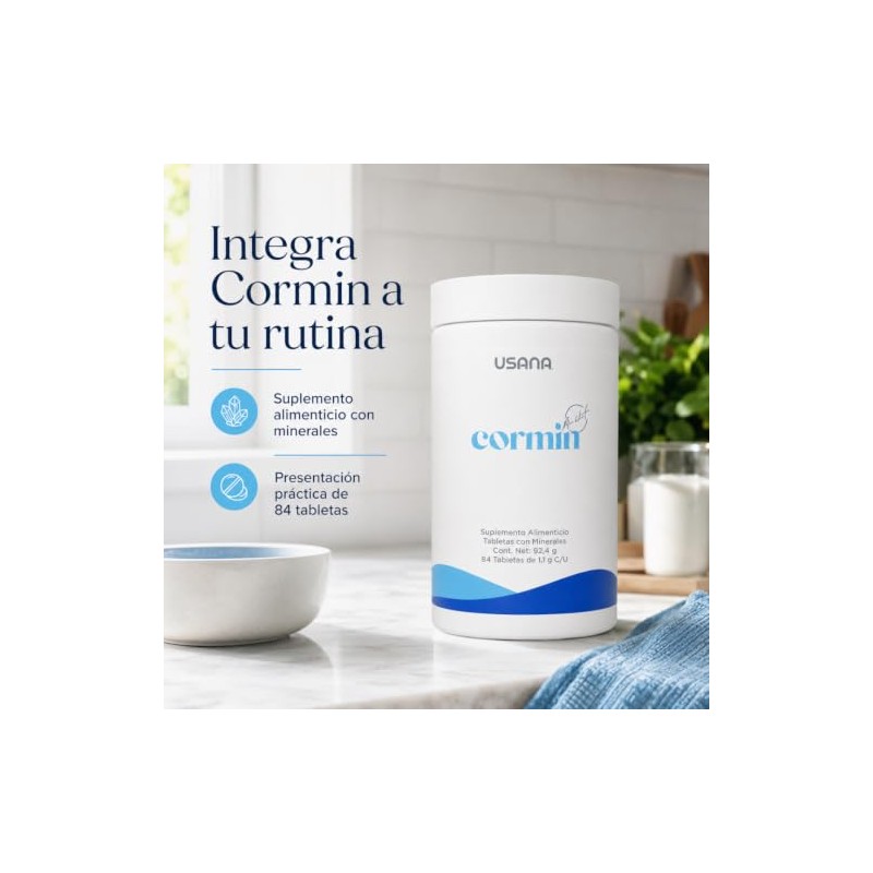 Usana Cormin ? Suplemento Alimenticio con Minerales y Extractos Bot?nicos