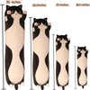 Werdast Black Cat Long Plush Pillow Cat Stuffed Animals Soft