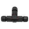 2 Pcs Tee Wire Connectors IP68 Waterproof 2 Pin 3