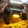 Nilight LED Light Bar 20Inch 420W Yellow Flood Spot Combo