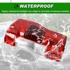 Lochnchn Tail Rear Light W/Blind Spot Compatible with 2017 2018