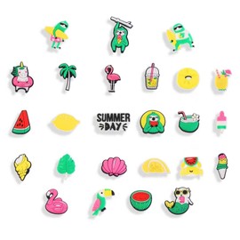 25 pcs Shoe Charms, Shoe Decoration Accessories, Shoe Pins for Girls Teens Boys Adults Gifts Party Favors.