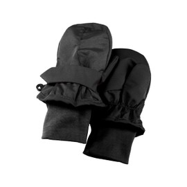 Sterntaler Mittens made of functional material with thumb, unisex, baby and children's gloves, lined with warm cotton fleece, darkgray