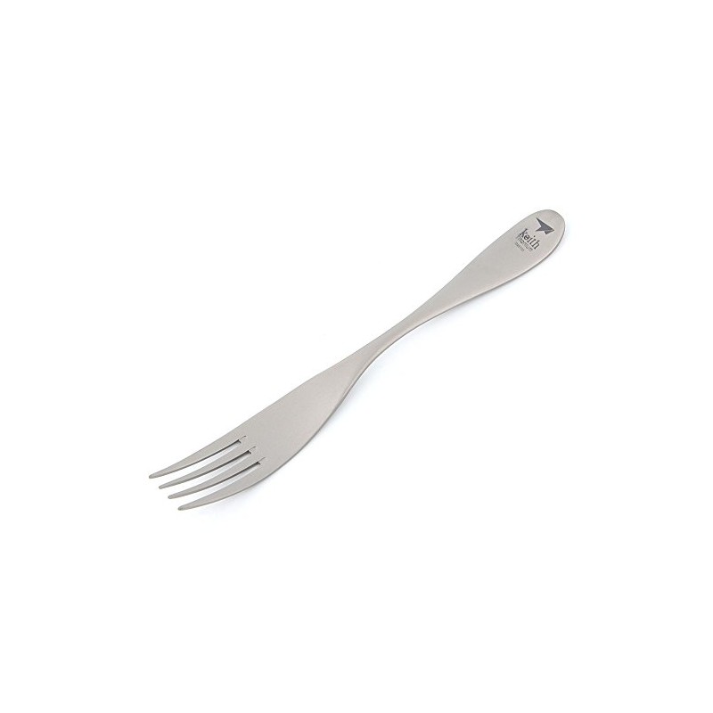 Keith Titanium Spoon Fork Ultralight Portable Mini Cutlery Thicken Soup