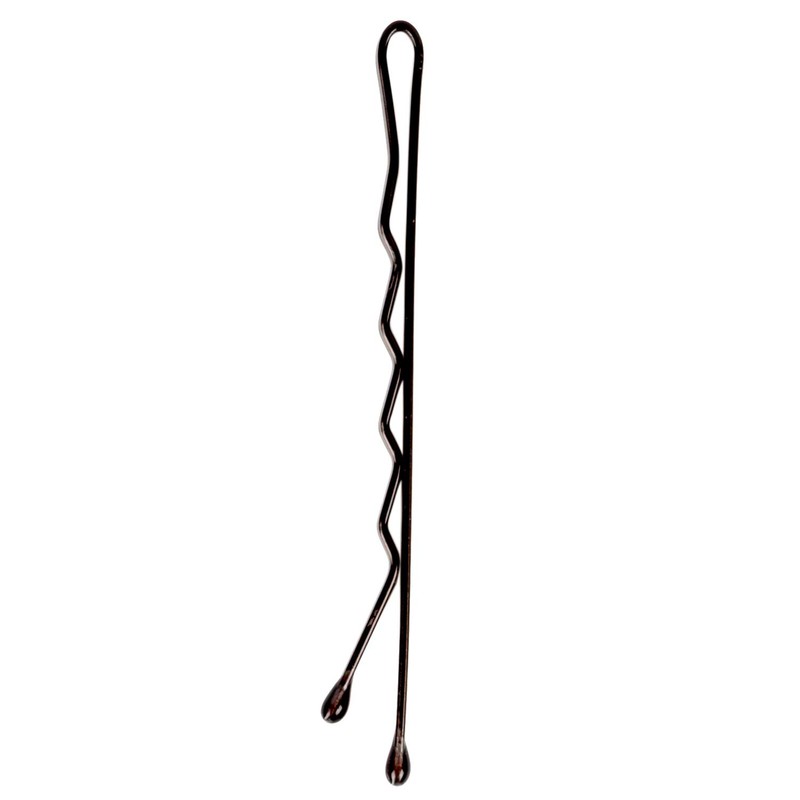 Hero Hairpin American Pin with Ball B218 Brown 1pc (x2)