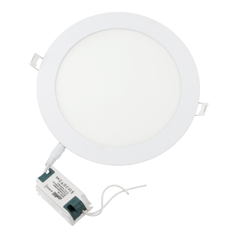 JANDEI - Round Extra Flat LED Downlight Lighting 15W 4200K
