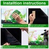 Fish Tank Background Paper - Static Cling Aquarium Backdrop |
