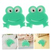 minkissy 4pcs Cute Frog Shaped Bath Sponge for Boy Girl