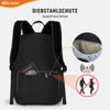 SKYSPER Foldable Backpack RFID Protection, 20L Small Backpack Hiking Backpack