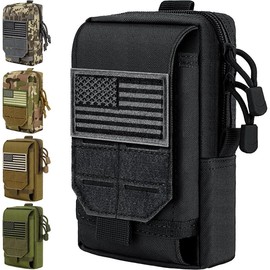 Tactical Molle EDC Pouch Cellphone Holder Bag Utility Multipurpose Organizer Bag - Color: CP