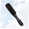 Beavorty Men's Beard Cleaning Tool Professional Bristle Hairdressing Comb Wooden