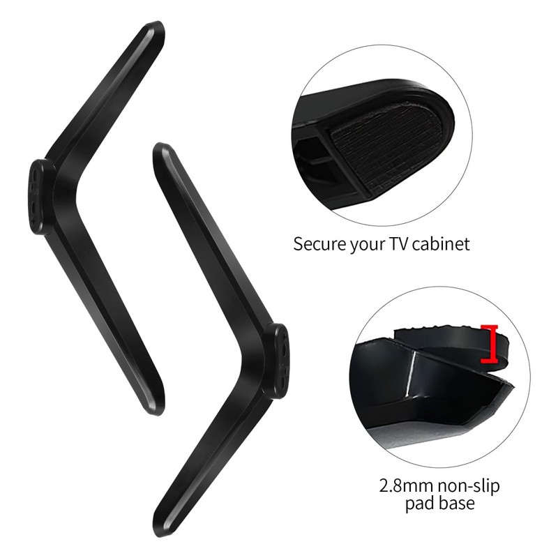 Base Stand Compatible with TCL Smart TV: 2pcs Base Stand