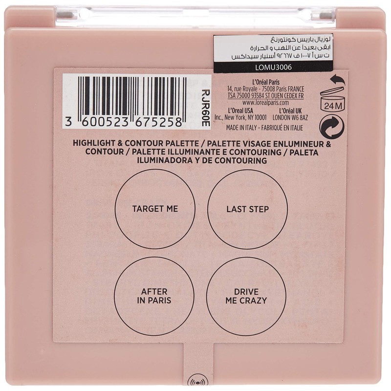 L'OREAL - Palette Highlight et Contour - CHROMATIC BRONZE -