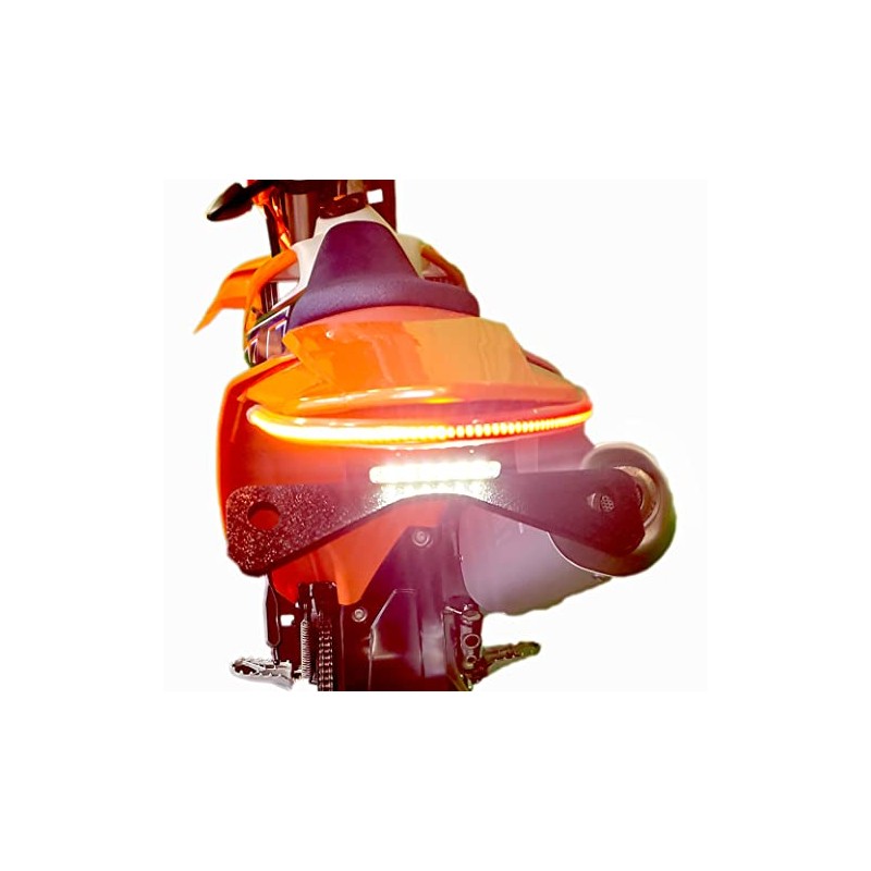 BIKELITEZ Integrated STD Fender Eliminator Light Bar Kit Tail Tidy