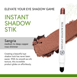Honeybee Gardens Instant Shadow Stik, Sangria (Shimmer)