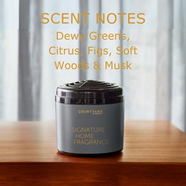Courtyard by Marriott Home Diffuser Refill Capsule - Aroma Fragrance of Dewy Greens, Citrus, Fresh Figs, Soft Woods, and Musk - Waterless - Hotel Aroma Diffuser Refill Cartridge Only
