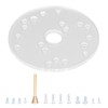 Universal Router Plate Kit Acrylic Baseplate for Bosch 6 1/2in