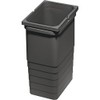 NINKA Abfallbehälter eins2vier/eins2fünf, 4,2 L, BxHxT: 153x170x230mm dunkelgrau