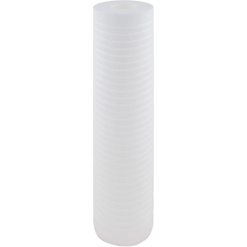 SpiroPure SP-AP110 10x2.5 5 Micron Grooved Melt-Blown Polypropylene Sediment Water