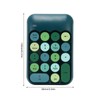 2.4GHz Wireless Numeric Keypad 18 Keys Retro Color Round Keycaps