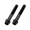 POSH M6X40 900640-T9 Motorcycle Supplies, Tapered Cap Bolts, Stainless Steel,