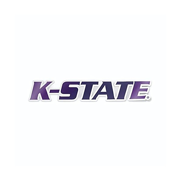 Kansas State University Block K-State Logo Car Decal Bumper Sticker