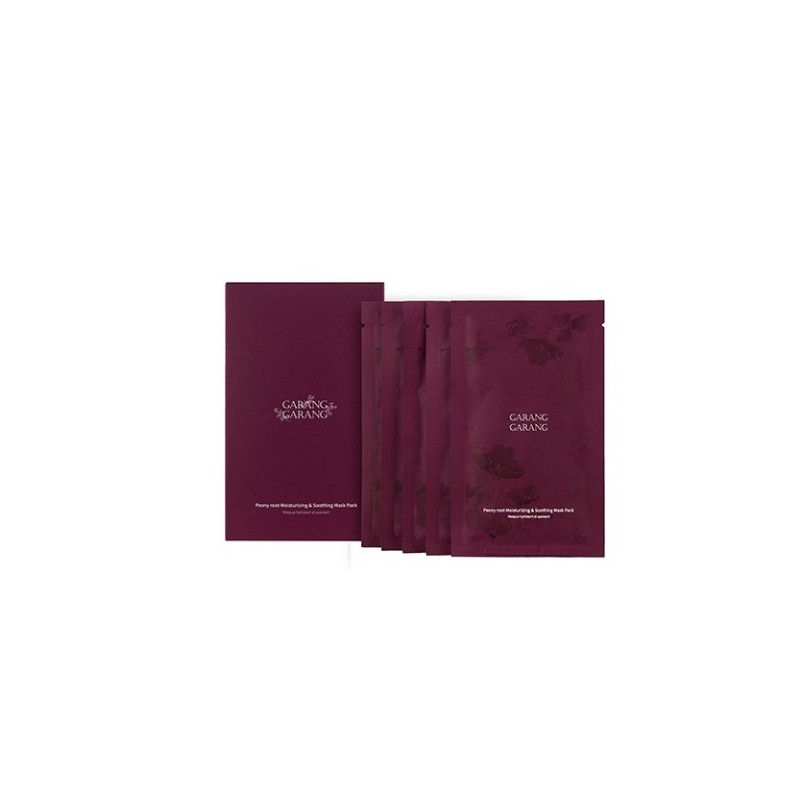 purring [3 Boxes] Garang Garang Soothing Moisturizing Mask Pack 5