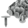 X AUTOHAUX 40 x Plastic Stud Rivets Shape Clips 8