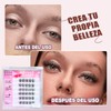 Kit Pestañas Con Pegamento Postizas Para Extenciones de Pestañas Volumen